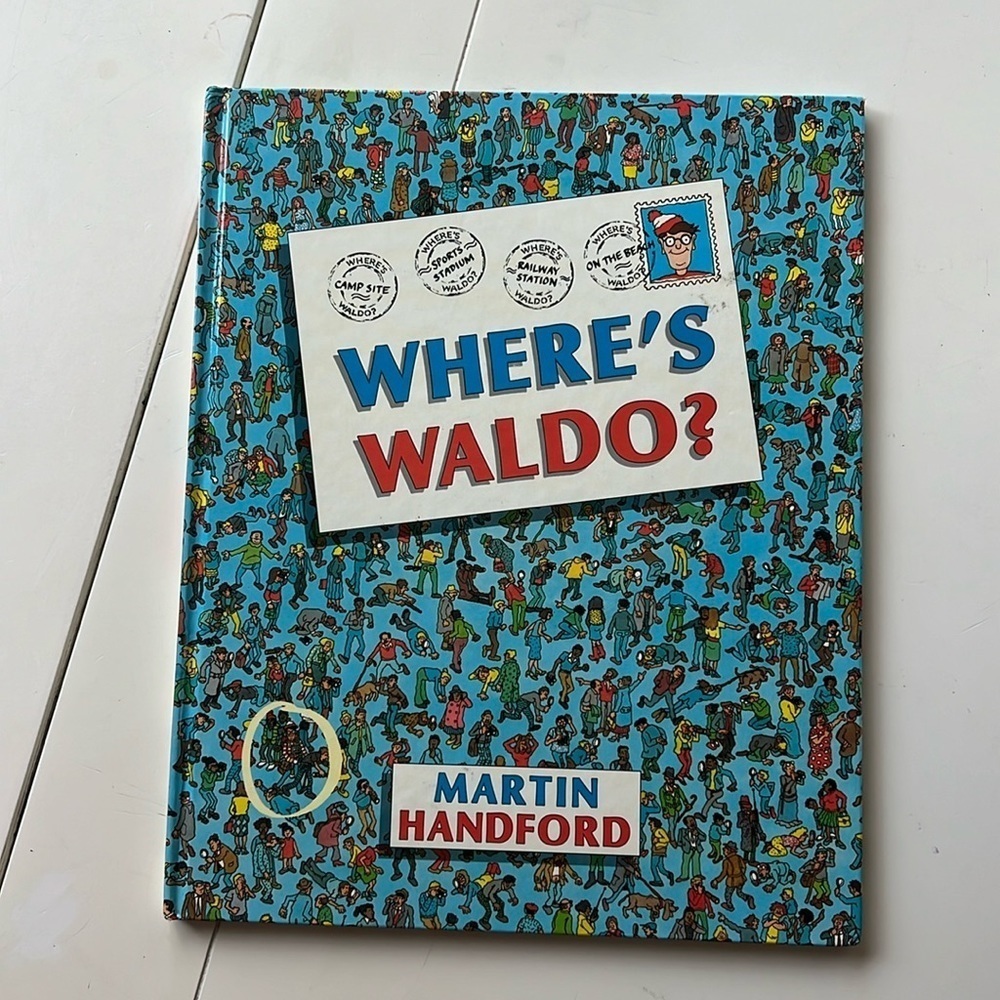 Vintage WHERE'S WALDO book